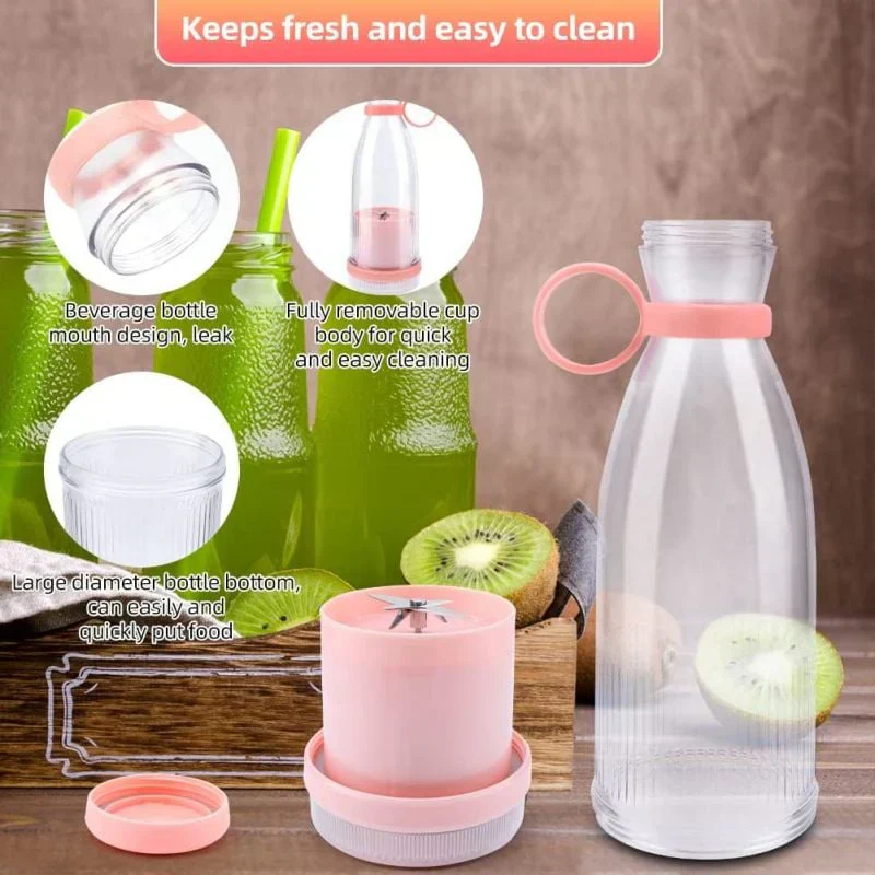🌈 New Year Special: 50% Off 💕 Best‑Selling Portable Juicer | Enjoy Fresh Juice Anytime, Anywhere - Image 10