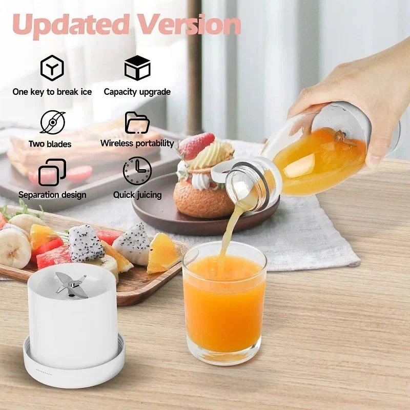 🌈 New Year Special: 50% Off 💕 Best‑Selling Portable Juicer | Enjoy Fresh Juice Anytime, Anywhere - Image 11