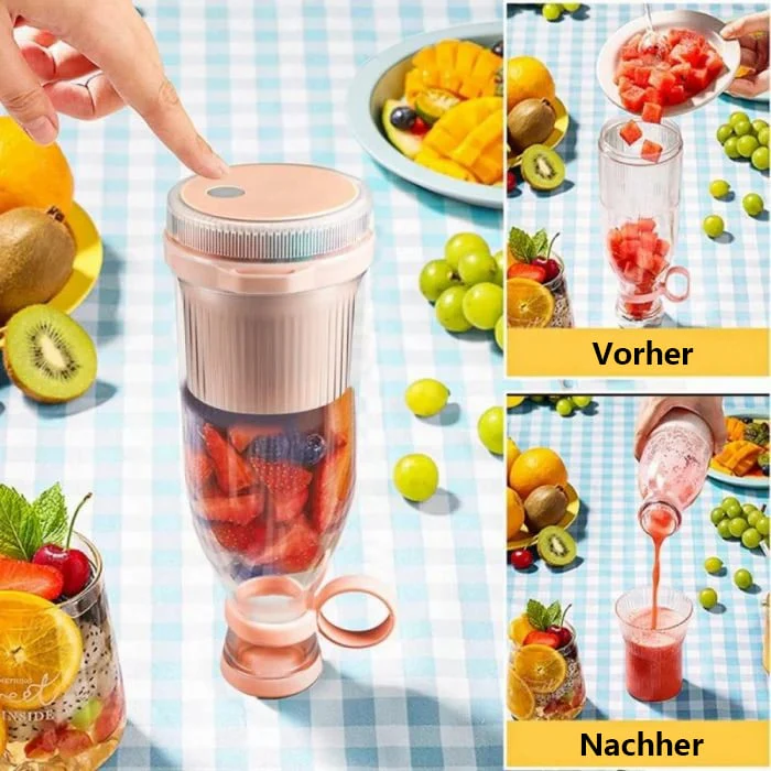 🌈 New Year Special: 50% Off 💕 Best‑Selling Portable Juicer | Enjoy Fresh Juice Anytime, Anywhere - Image 4