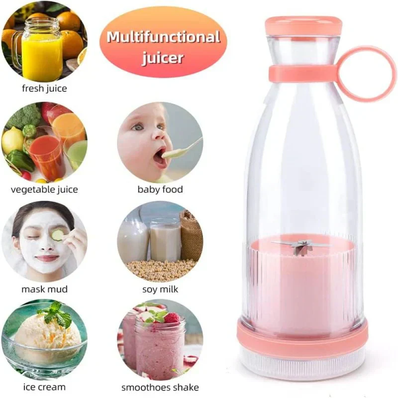 🌈 New Year Special: 50% Off 💕 Best‑Selling Portable Juicer | Enjoy Fresh Juice Anytime, Anywhere - Image 7