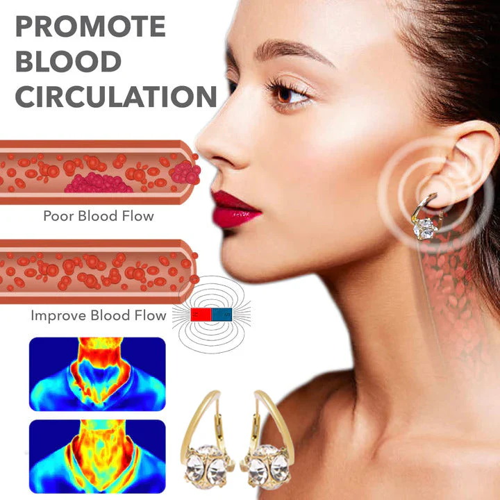 (Last Day Sale – 50% OFF 🔥) 🏍️▫️CZTITLE® Magnetic Germanium Earrings - Image 4