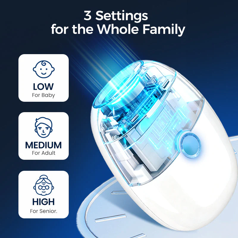🌏New Year Special: 50% Off ✨ Multifunction Automatic Nail Trimmer – 6 Speed Levels, Safe and Gentle for Easy Nail Care 💅 - Image 4